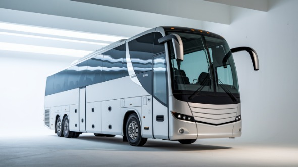54 passenger charter bus waukegan