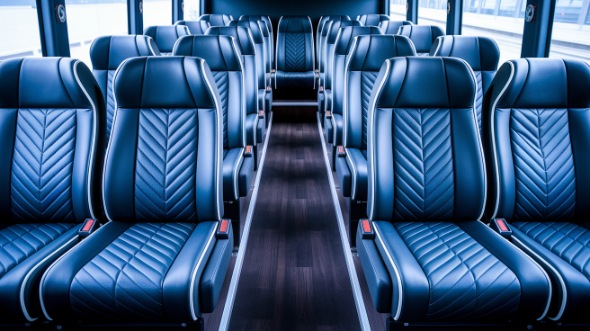 kenosha 15 passenger minibus inside