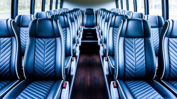 kenosha 25 passenger minibus inside