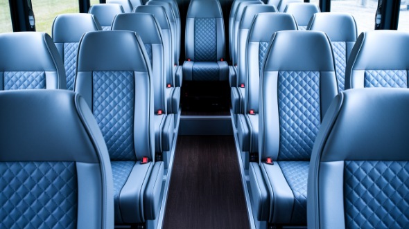 kenosha 28 passenger minibus inside