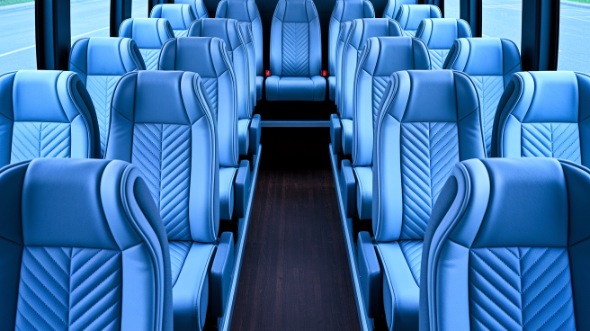 kenosha 30 passenger minibus inside