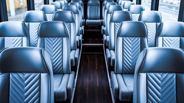 kenosha 35 passenger minibus inside