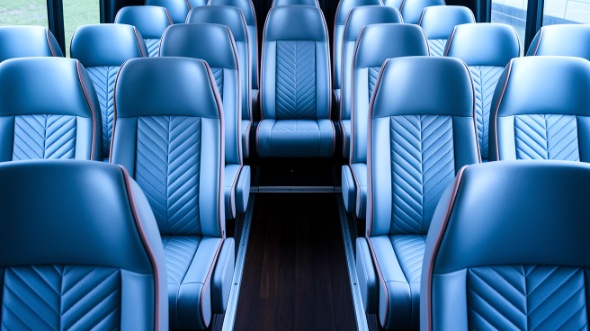 kenosha 35 passenger minibus interior