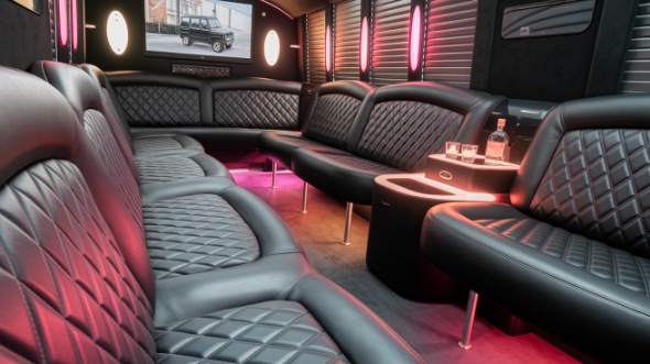 kenosha party bus rental inside