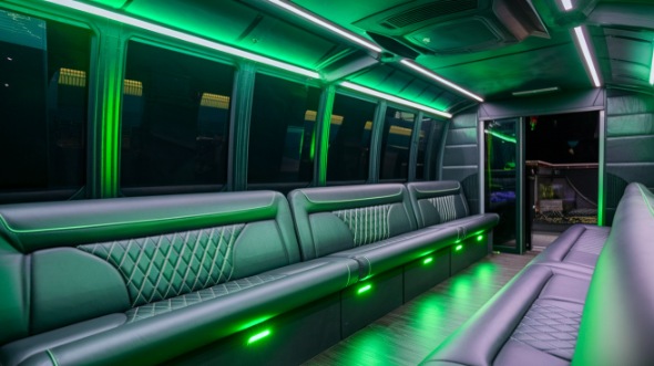 sprinter limo rental interior waukegan